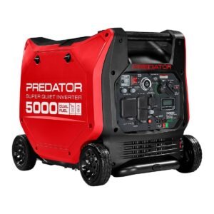 Predator 5000W Dual-Fuel Quiet Inverter Generator with Remote Start