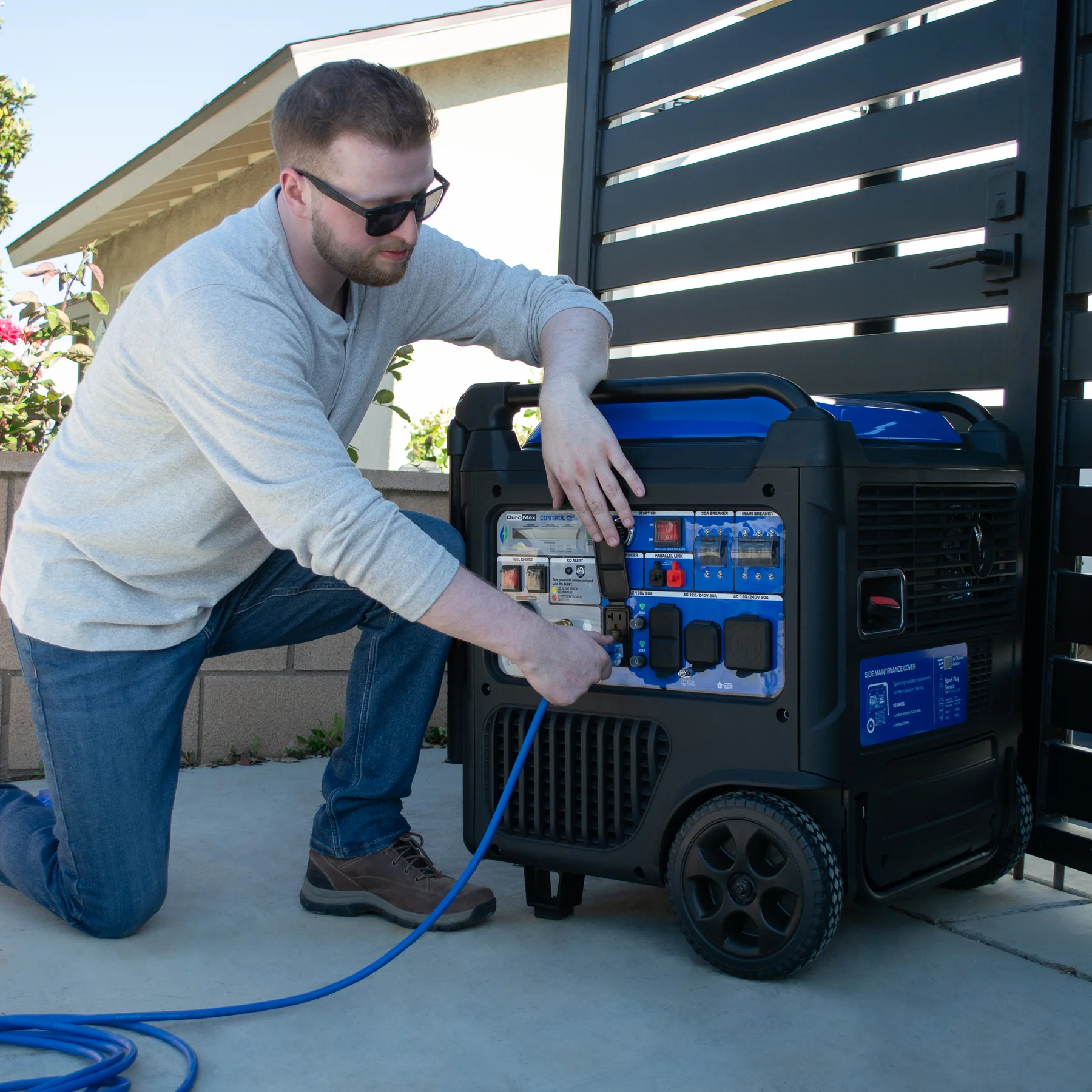 DuroMax 9,500 Watt Portable Dual Fuel Inverter Generator – Quiet, Low THD - Image 12