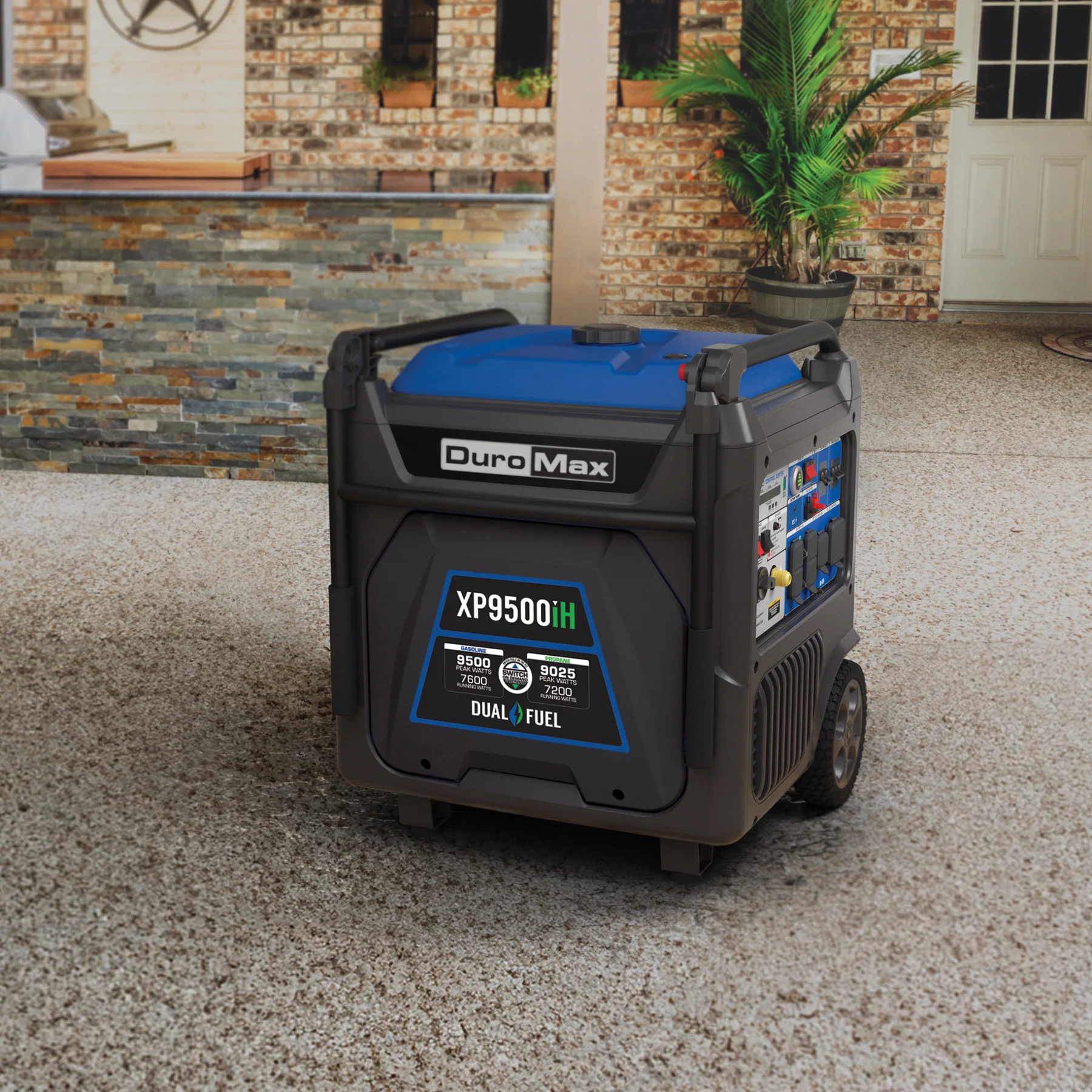 DuroMax 9,500 Watt Portable Dual Fuel Inverter Generator – Quiet, Low THD - Image 4