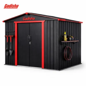 Gadisha Galvanized Steel Storage Shed