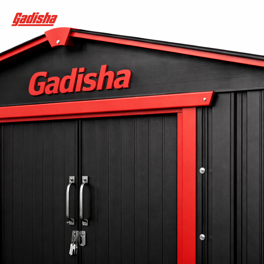 Gadisha Galvanized Steel Storage Shed - Image 2