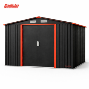 Gadisha Large Metal Storage Shed (Outdoor Garden / Utility Shed)