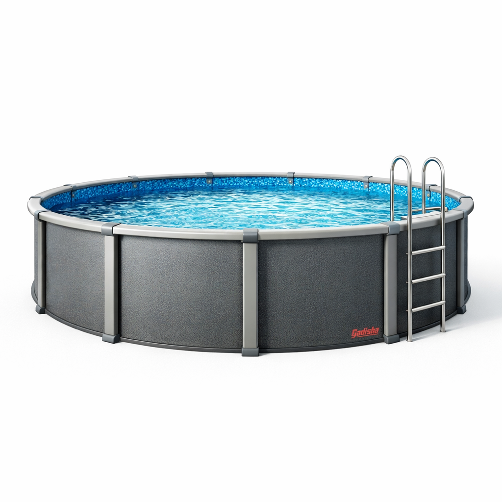 Gadisha Above-Ground Frame Swimming Pool with Ladder