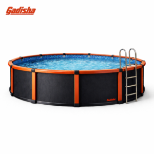 Gadisha Reinforced Above-Ground Frame Swimming Pool with Ladder