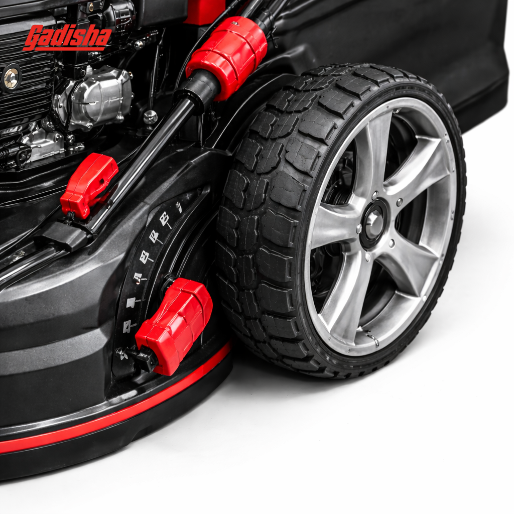 Gadisha High-Wheel Self-Propelled Gas Mower - Image 3