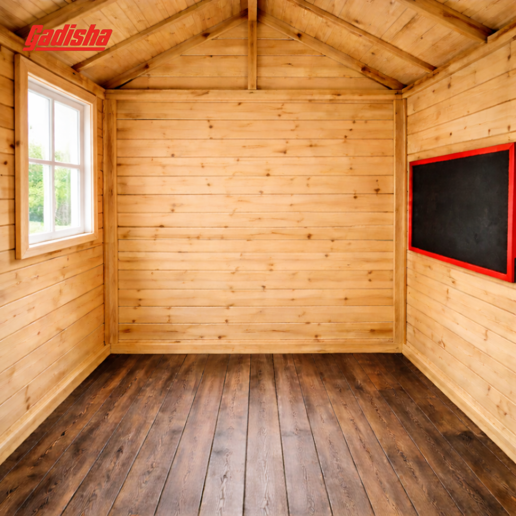 Gadisha Multi-Feature Elevated Wooden Playhouse - Image 3